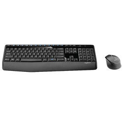 סט מקלדת ועכבר אלחוטי Logitech mk345