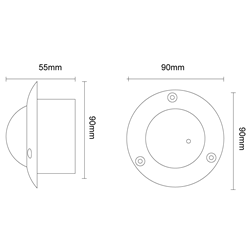 מצלמה AHD להסלקה 2 מגה פיקסל Provision DL-392A37
