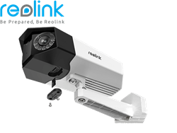 מצלמת Wi-Fi עם עדשה כפולה 150° 4MP Reolink Duo WiFi