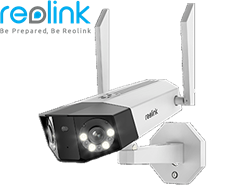 מצלמת Wi-Fi עם עדשה כפולה 150° 4MP Reolink Duo WiFi