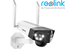 מצלמה סלולרית עם עדשה כפולה 150° 4MP Reolink Duo 4G