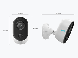 מצלמת Wi-Fi חיצונית צבע לילה Reolink Lumus