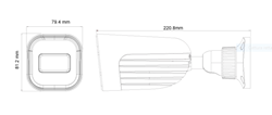 מצלמת צבע לילה צינור AHD 2 מגה פיקסל Provision BSV-320AR-36