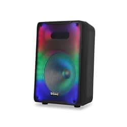 בידורית ניידת 1200W עם 2 מיקרופונים Club-108 Dome
