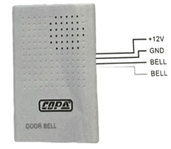 פעמון דינג דונג 12V