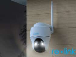 מצלמה אלחוטית ממונעת 4K 8MP עם סוללה Reolink Argus PT Ultra