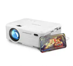 מקרן וידאו 3500 לומינס עם שיקוף מסך מהטלפון packard bell luminator-smart 20
