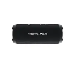 רמקול בלוטוס נייד עם וופר קומפקטי ועוצמתי Cerwin Vega Mini בצבע שחור