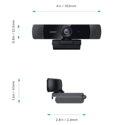 מצלמת רשת Full HD Aukey PC-LME1
