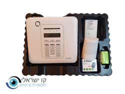 קיט מערכת אזעקה אלחוטית הכולל Visonic PowerMaster-10 + גלאי נפח + גלאי מגנט + שלט