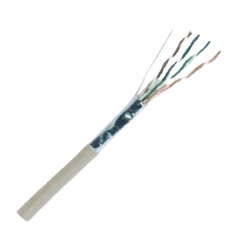 כבל רשת מסוכך CAT5e FTP 100/305 מטר