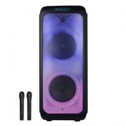 בידורית קריוקי 1400W עם 2 מיקרופונים אלחוטיים pure acoustics Escape