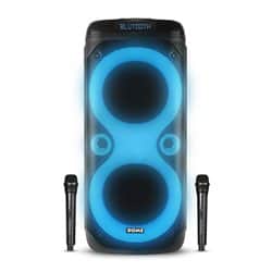 בידורית ניידת 2500W עם 2 מיקרופונים אלחוטיים Club-180 Dome