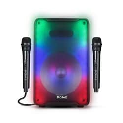 בידורית ניידת 1200W עם 2 מיקרופונים Club-108 Dome