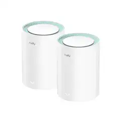 מגדיל טווח לאינטרנט אלחוטי 2 יחידות Mesh Cudy M1300
