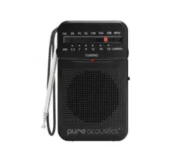 רדיו טרנזיסטור AM / FM נייד pure acoustics RD-20