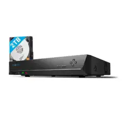 מערכת הקלטה NVR עם 8 ערוצים כולל POE תומכת עד 16 מגה Reolink RLN8-410 + דיסק קשיח 2TB