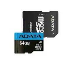 כרטיס זיכרון ADATA MicroSDHC 64GB