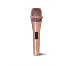 מיקרופון מתכתי עוצמתי בצבע ברונזה pure acoustics MKV-400