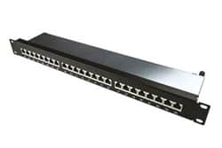 פאץ´ פאנל 24 פורטים CAT6 יצוק