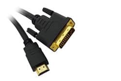 כבל DVI ל- HDMI במגוון אורכים