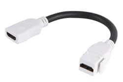מעביר שקע HDMI לשקע HDMI עם כבל קצר