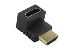 מעביר שקע HDMI לתקע HDMI בזווית
