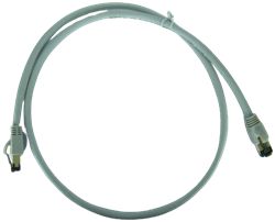 מגשר RJ-45 CAT8 מסוכך LSZH 2 מטר