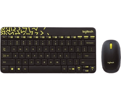 סט מקלדת ועכבר אלחוטיים Logitech MK240 Nano