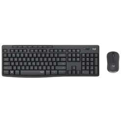 מקלדת ועכבר אלחוטיים Logitech MK295 Silent