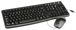 סט מקלדת ועכבר MK120 Logitech