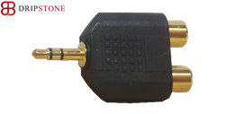 מתאם PL ל- 2RCA